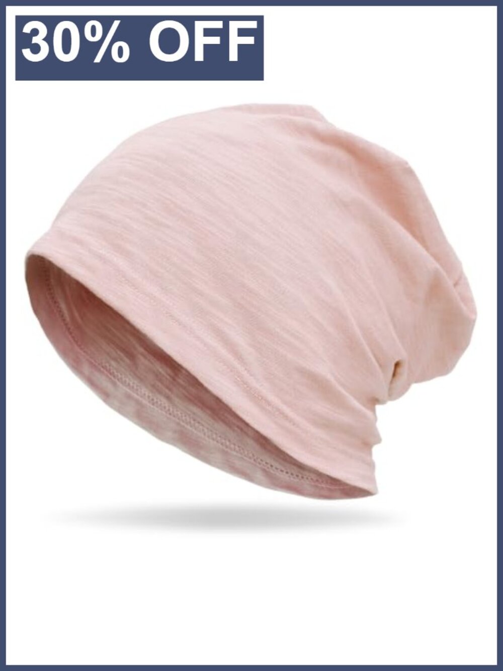 100% Cotton Slouchy Beanie Lightweight Summer Hats for Women Men